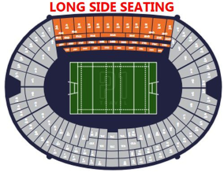 Rugby Italy Long side seating