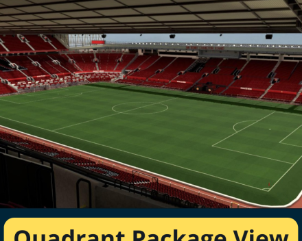 Manchester United Quadrant Seating View